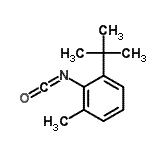 CAS 登录号：13680-30-3， 2-异氰酸-1-甲基-3-(2-甲基-2-丙基)苯