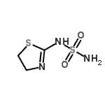 CAS#: 136810-63-4, N-(4,5-Dihydro-1,3-Thiazol-2-Yl)Sulfuric Diamide