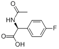 CAS 登录号：136815-01-5， (S)-alpha-(乙酰氨基)-4-氟-苯乙酸