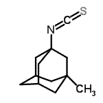 CAS 登录号：136860-48-5， 1-异硫氰酸基-3-甲基金刚烷