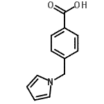 CAS#: 137025-10-6, 4-(1H-Pyrrol-1-Ylmethyl)Benzoic Acid