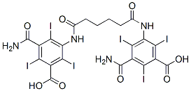 CAS#: 13724-24-8, 5,5'-(Adipoyldiimino)Bis[2,4,6-Triiodo-3-(Carbamoyl)Benzoic Acid]