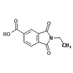 CAS#: 137247-85-9, 2-Ethyl-1,3-Dioxo-5-Isoindolinecarboxylic Acid