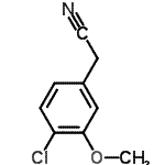 CAS#: 13726-21-1, (4-Chloro-3-Methoxyphenyl)Acetonitrile