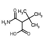 CAS#: 137307-69-8, 2-Carbamoyl-3,3-Dimethylbutanoic Acid