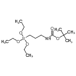 CAS#: 137376-38-6, 2-Methyl-2-Propanyl [3-(Triethoxysilyl)Propyl]Carbamate