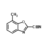CAS#: 137426-83-6, 7-Methyl-1,3-Benzoxazole-2-Carbonitrile