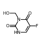 CAS 登录号：137442-18-3， 5-氟-3-(羟基甲基)-2,4(1H,3H)-嘧啶二酮