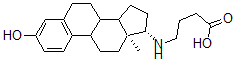 CAS#: 137525-09-8, 4-[[(13S,17S)-3-Hydroxy-13-Methyl-6,7,8,9,11,12,14,15,16,17-Decahydrocyclopenta[a]Phenanthren-17-Yl]Amino]Butanoic Acid