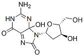 CAS 登录号：137608-89-0， (4R)-2-氨基-4-羟基-9-[(4S,5R)-4-羟基-5-(羟基甲基)四氢呋喃-2-基]-1H-嘌呤-6,8-二酮