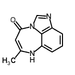 CAS#: 137654-51-4, 6-Methylimidazo[1,5,4-Ef][1,5]Benzodiazepin-4(7H)-One