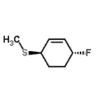 CAS#: 137742-51-9, (3R,6R)-3-Fluoro-6-(Methylsulfanyl)Cyclohexene