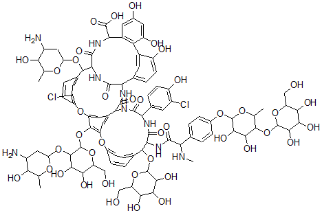 CAS#: 137801-54-8, 49-Chloro-4b-O-alpha-D-Mannopyranosyl-Avoparcin alpha