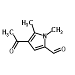 CAS#: 137854-34-3, 4-Acetyl-1,5-Dimethyl-1H-Pyrrole-2-Carbaldehyde