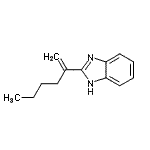 CAS 登录号：13786-50-0， 2-(1-己烯-2-基)-1H-苯并咪唑