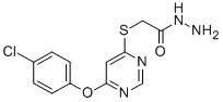 CAS#: 137927-75-4, 2-[6-(4-Chlorophenoxy)Pyrimidin-4-Yl]Sulfanylacetohydrazide
