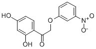 CAS 登录号：137987-90-7， 1-(2,4-二羟基苯基)-2-(3-硝基苯氧基)乙酮