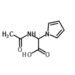 CAS#: 138004-48-5, Acetamido(1H-Pyrrol-1-Yl)Acetic Acid