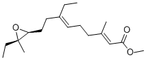 CAS#: 13804-51-8, (2E,6E)-7-Ethyl-9-(3-ethyl-3-methyl-oxiran-2-yl)-3-methyl-nona-2,6-dienoic acid methyl ester