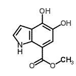 CAS#: 138106-27-1, Methyl 4,5-Dihydroxy-1H-Indole-7-Carboxylate