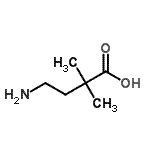 CAS 登录号：138146-22-2， 4-氨基-2,2-二甲基丁酸