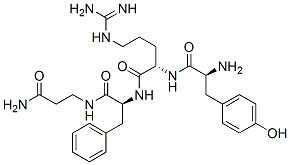 CAS#: 138228-38-3, (2R)-2-[[(2S)-2-Amino-3-(4-Hydroxyphenyl)Propanoyl]Amino]-N-[(2S)-1-[(3-Amino-3-Oxopropyl)Amino]-1-Oxo-3-Phenylpropan-2-Yl]-5-(Diaminomethylideneamino)Pentanamide