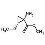 CAS#: 138457-97-3, Methyl (1S,2R)-1-Amino-2-Ethylcyclopropanecarboxylate