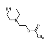 CAS#: 13849-30-4, 2-Piperazin-1-Ylethyl Acetate