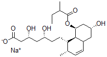 CAS#: 138505-91-6, Sodium (3R,5R)-7-[(1S,2S,6R,8S,8aS)-6-Hydroxy-2-Methyl-8-(2-Methylbutanoyloxy)-1,2,4a,5,6,7,8,8a-Octahydronaphthalen-1-Yl]-3,5-Dihydroxyheptanoate