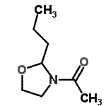 CAS#: 138531-19-8, 1-(2-Propyl-1,3-Oxazolidin-3-Yl)Ethanone