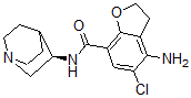 CAS#: 138559-57-6, 4-Amino-N-[(8R)-1-Azabicyclo[2.2.2]Octan-8-Yl]-5-Chloro-2,3-Dihydro-1-Benzofuran-7-Carboxamide