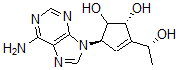 CAS 登录号：138571-54-7， (2R,5R)-5-(6-氨基嘌呤-9-基)-3-(1-羟基乙基)环戊-3-烯-1,2-二醇
