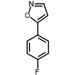 CAS#: 138716-37-7, 5-(4-Fluorophenyl)-1,2-Oxazole