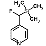 CAS#: 138761-49-6, 4-[Fluoro(Trimethylsilyl)Methyl]Pyridine