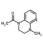 CAS#: 138768-66-8, 1-(4-Methyl-3,4-Dihydropyrido[2,3-b]Pyrazin-1(2H)-Yl)Ethanone