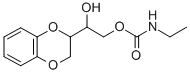 CAS 登录号：13887-62-2， 1-(1,4-苯并二恶烷-2-基)-1,2-乙二醇 2-乙基氨基甲酸酯