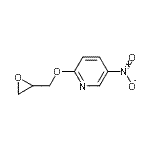 CAS 登录号：139005-01-9， 5-硝基-2-(2-环氧乙烷基甲氧基)吡啶