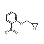CAS#: 139024-38-7, 3-Nitro-2-(2-Oxiranylmethoxy)Pyridine
