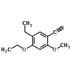 CAS#: 139032-37-4, 4-Ethoxy-5-Ethyl-2-Methoxybenzonitrile