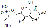 CAS#: 139039-73-9, [(2R,3R,4R,5R,6S)-5-Acetamido-3,4,6-Trihydroxyoxan-2-Yl]Methoxy-(2-Aminoethyl)Phosphinic Acid