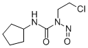 CAS 登录号：13909-03-0， 1-(2-氯乙基)-3-环戊基-1-亚硝基-脲