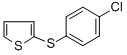 CAS#: 139120-68-6, 2-[(4-Chlorophenyl)Thio]-Thiophene