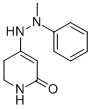 CAS 登录号：139122-76-2， 5,6-二氢-4-(2-甲基-2-苯基肼基)-2(1H)-吡啶酮