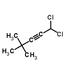 CAS#: 139185-47-0, 1,1-Dichloro-4,4-Dimethyl-2-Pentyne