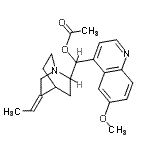 CAS#: 139239-49-9, (3Z)-6'-Methoxy-3,5'-Didehydro-5',11-Dihydrocinchonan-9-Yl Acetate