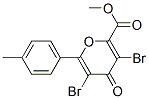 CAS#: 139266-56-1, Methyl 3,5-Dibromo-6-(4-Methylphenyl)-4-Oxopyran-2-Carboxylate