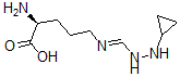 CAS#: 139299-32-4, (2S)-2-Amino-5-[(2-Cyclopropylhydrazinyl)Methylideneamino]Pentanoic Acid