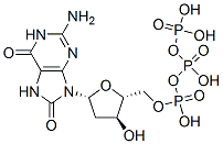 CAS#: 139307-94-1, [(2R,3S,5R)-5-(2-Amino-6,8-Dioxo-3,7-Dihydropurin-9-Yl)-3-Hydroxyoxolan-2-Yl]Methyl (Hydroxy-Phosphonooxyphosphoryl) Hydrogen Phosphate