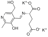 CAS 登录号：13934-03-7， 吡哆-L-谷氨酸二钾盐