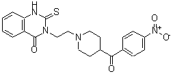 CAS#: 139418-53-4, 3-{2-[4-(4-Nitrobenzoyl)-1-Piperidinyl]Ethyl}-2-Thioxo-2,3-Dihydro-4(1H)-Quinazolinone